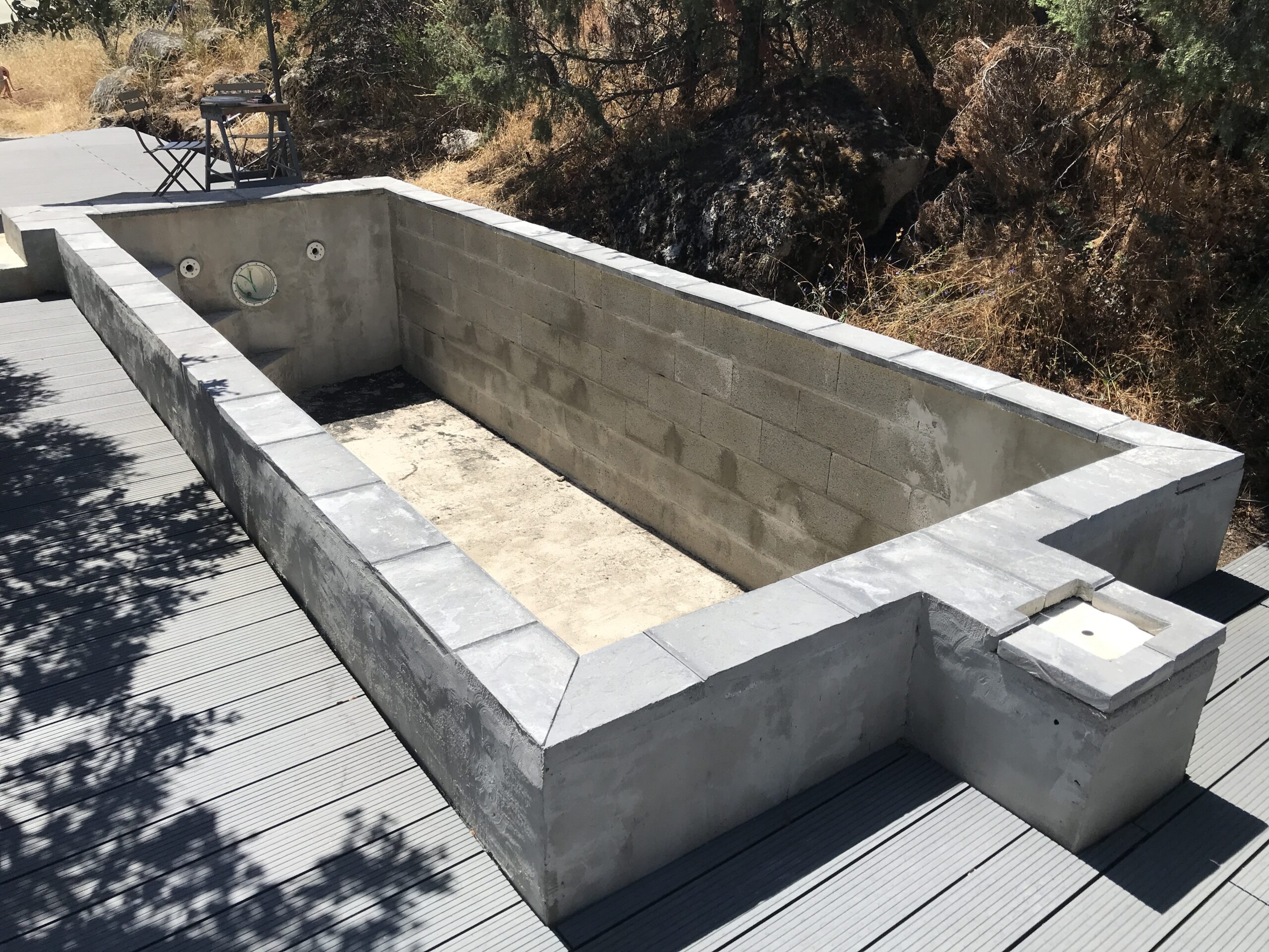 Rehabilitación de piscinas con lámina armada en Logroño